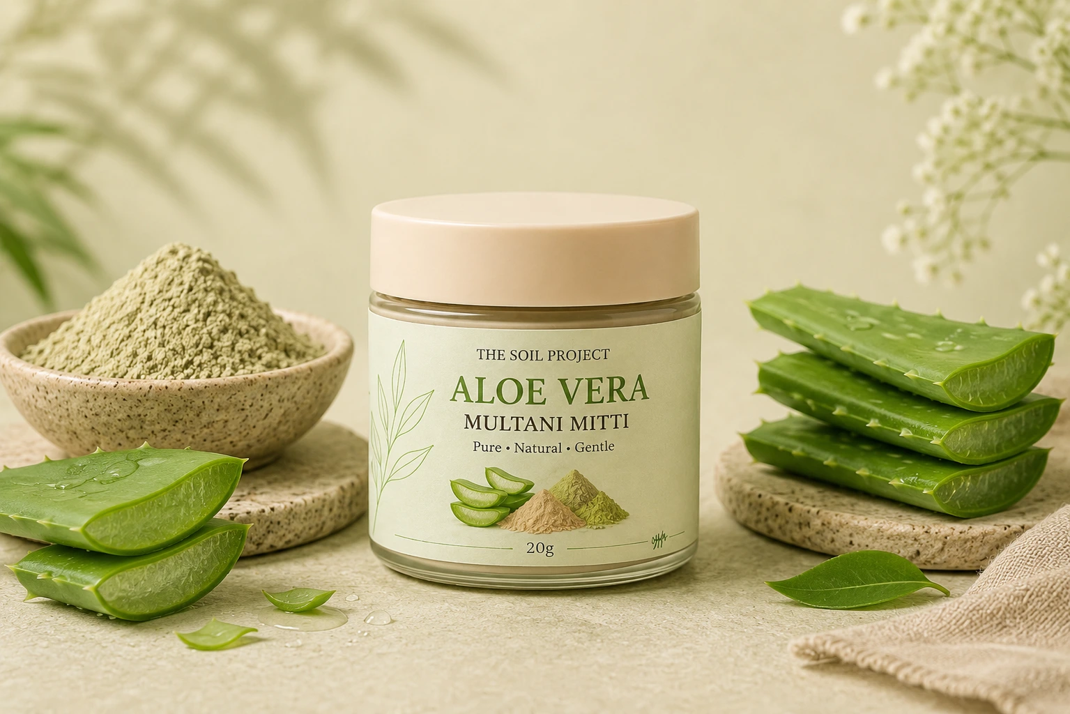 Aloe Vera Multani Mitti - Image 2